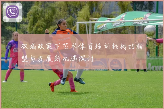 双减政策下艺术体育培训机构的转型与发展新机遇探讨